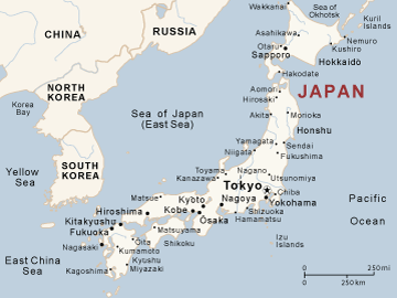 map-japan