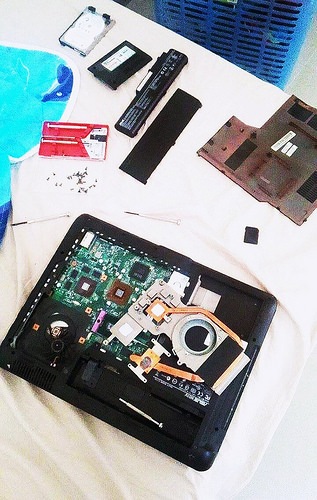 Fixing my old laptop cooling fan – ASUS N51VF
